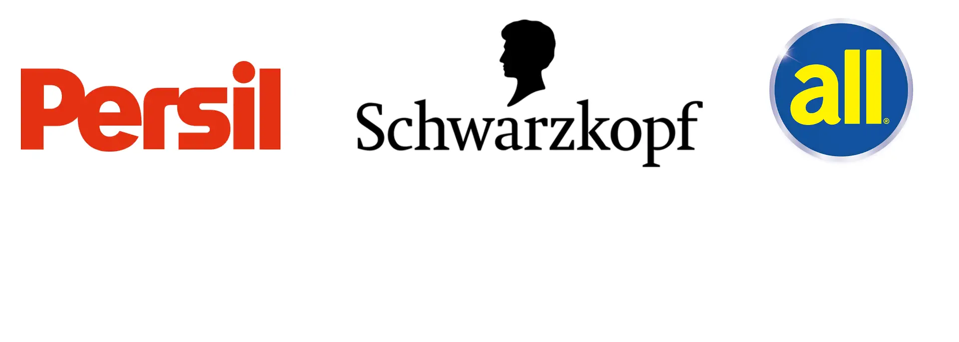 Persil, Schwarzkopf, all